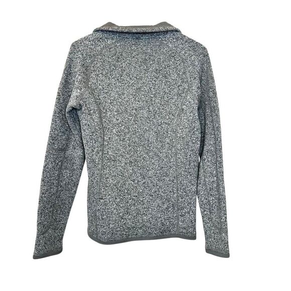 Patagonia Quarter Zip Better Sweater Fleece Jacket Gray Small - Picture 3 of 5